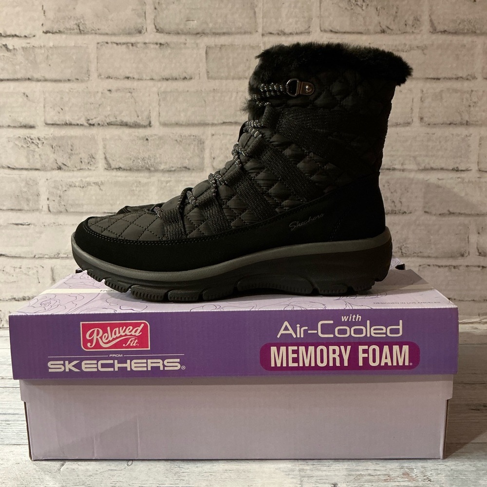 Skechers Women's 9 Relaxed Fit Easy Going - Moro Rock Boots from Finish Line